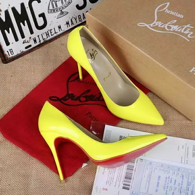 Christian Louboutin Shallow mouth stiletto heel Shoes Women--010